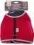Cattie Havalı Dokuma Kedi Göğüs ve Gezdirme Takımı Large Kırmızı 1.5X30-40 cm 5