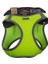 Doggie Havalı Dokuma Reflektör Küçük Irk Köpek Göğüs Tasması Medium Sarı 38-44 cm 1