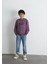 Mavi Logo Baskılı Mor Sweatshirt 6S10143-70656 2