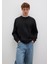 Siyah Dokulu Sweatshirt 0S10407-900 1