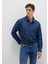 Roy Lux Black Koyu Indigo Mavisi Jean Gömlek 0210496-90767 1