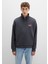 Mavi Logo Baskılı Yarı Fermuarlı Antrasit Sweatshirt 0S10208-80106 3