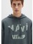 Mavi Baskılı Yeşil Sweatshirt 0S10301-71598 6