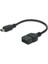 USB On-The-Go (Otg) Kablosu, 0,20 Metre, Awg 28, USB A, Dişi - Mini USB B, 5-Pin, Erkek 1