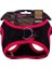 Doggie Havalı Dokuma Neon Küçük Irk Köpek Göğüs Tasması Xsmall Pembe 30-34 cm 2