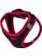 Doggie Havalı Dokuma Neon Küçük Irk Köpek Göğüs Tasması Small Kırmızı 32-38 cm 4