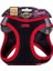 Doggie Havalı Dokuma Neon Küçük Irk Köpek Göğüs Tasması Small Kırmızı 32-38 cm 5