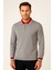 Erkek Polo Yaka Fermuarlı Kazak 8008 1