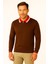 Erkek Polo Yaka Fermuarlı Kazak 8008 1