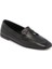 Siyah Hakiki Deri Kadın Loafer - K24I1AY67450-A23 5