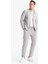 Slim Fit Dar Kesim Dik Yaka Astarlı Fermuarlı Cepli Mevsimlik Baharlık Mont D7534AX25AU 2