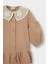 Kız Bebek Bebe Yaka Uzun Kollu Elbise G0144A525WN 2