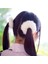 2'li Peluş Yumuşak Tüylü Renkli Simit Toka Peluş Scrunchie Lastikli Saç Tokası Renk-3 3