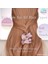 %100 Saf Ipek Kadın Scrunchie Saç Tokası 3.5cm - Yumuşak Rahat Uyku Için Simit Lastik Toka Model-5 2