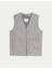 Pamuk Karışımlı Dolgulu Kanvas Yelek 12