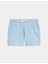 Saf Pamuklu Beli Lastikli Kısa Şort 10