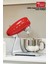 50's Style Retro 4.8lt Red Stand Mikser SMF02RDEU 1