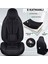FS Serisi Seat Altea Xl 2006-2015 ile Uyumlu Takmatik Kılıf, Siyah 4
