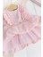 Fırfırlı Tüllü Sırt Dekolteli Yazlık Kız Bebek Elbise 2