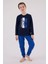 U.s. Polo Assn Uzun Kol Pijama Takım US2206-4 Lacivert 1