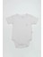 Bistyle Organik Natural Basic Style Yarım Kol Body BS17103 Beyaz 1
