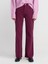 72050 Parçaboya Wideleg Denim Pantolon-Mor 4