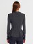 32038 Uzun Kollu Peplum Top-Antrasit M 2