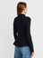 32038 Uzun Kollu Peplum Top-Siyah 2
