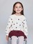 Lcw Kids Ekru Bebe Yaka Çiçek Baskılı Kız Çocuk Sweatshirt 1