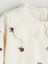 Lcw Kids Ekru Bebe Yaka Çiçek Baskılı Kız Çocuk Sweatshirt 5