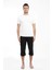 Moda Erkek Pamuk Kapri Siyah 1
