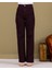 Ispanyol Paça Kadın Pantolonu Bordo 3