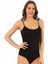 Moda Bayan Ip Askılı Çıtçıtlı Body Siyah 1