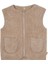 Magic Rabbit Peluş Yelek - Bej 3
