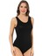 Moda Bayan Kalın Askılı Body Siyah 1