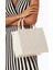 Elısabetta Franchı Medium Bold Monogram Shopper Bag Butter Ton Faux Deri, Logolu Lüks Omuz ve El Çantası 2