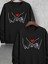 Sevgili Kombini Takım Sevgi Baskılı Bisiklet Yaka Sweatshirt Sevgililer Günü (Adet Fiyattır) 1