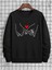 Sevgili Kombini Takım Sevgi Baskılı Bisiklet Yaka Sweatshirt Sevgililer Günü (Adet Fiyattır) 2