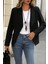 Kadın Uzun Kollu Önü Açık Yakalı Süet Ceket 4
