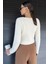 Şardonlu Kadın Crop Top Triko Hırka (S,m,l,xl Uyumludur) P-00018213 4