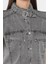 Kadın Ön Düğmeli Jean Kot Yelek P-00018096 4