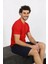 Moda Erkek Penye Kırmızı 3'lü Pijama Takımı 3