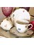 Esterhomedecor 6 Kişilik Çekoslovak Porselen Kahve Fincan Takımı 2