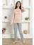 Moda Kız Çocuk Penye Pijama Takım 1