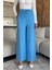 Bel Lastikli Bol Kesim Yüksek Bel Kadın Pantolon P-00018034 1