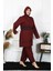 Moda Büyük Beden Tesettür Mayo 7XL-8XL-9XL-10XL Bordo 2