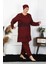 Moda Büyük Beden Tesettür Mayo 7XL-8XL-9XL-10XL Bordo 3