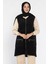 Kolsuz Fermuarlı Yumoş Tesettür Triko Yelek (S,m,l,xl Uyumludur) P-00018185 1