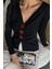 Ön Gül Detaylı Triko Bluz P-00018209 2