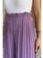 Kadın Bel Lastikli Piliseli Bol Kesim Pantolon P-00018022 4